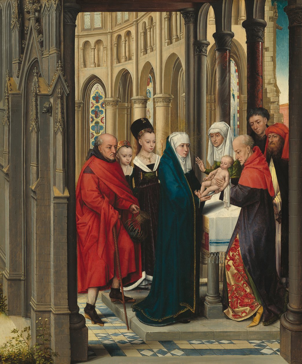 The Presentation in the Temple by Netherlandish Master of the Prado