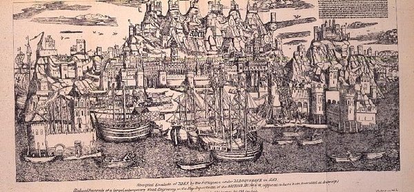 Port of Aden, Arabia, from the Book of Marco Polo by Netherlandish School