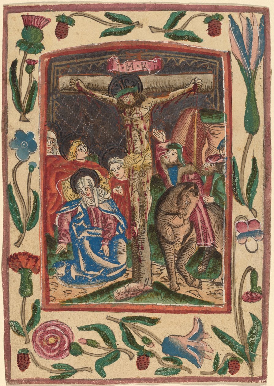 The Crucifixion by Netherlandish 15th Century