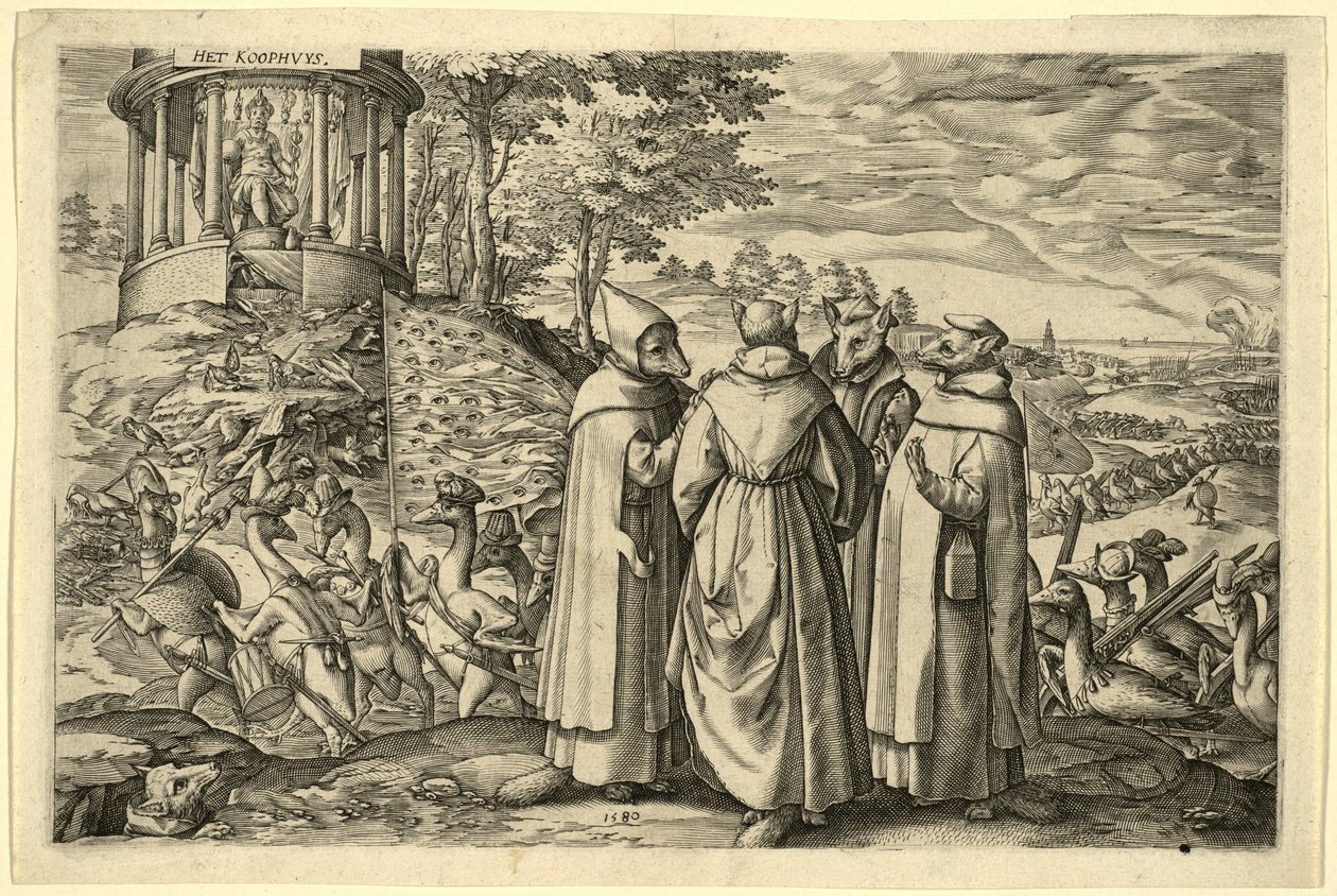 Allegory of the Defeat of the Duke of Alva at Brielle by Netherlandish School