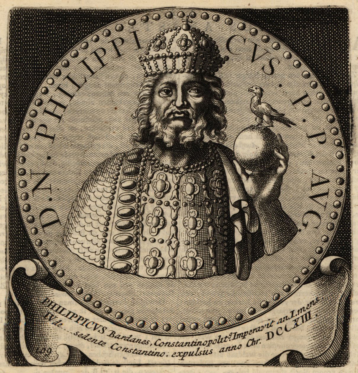 Byzantine Emperor Philippikos by Netherlandish School