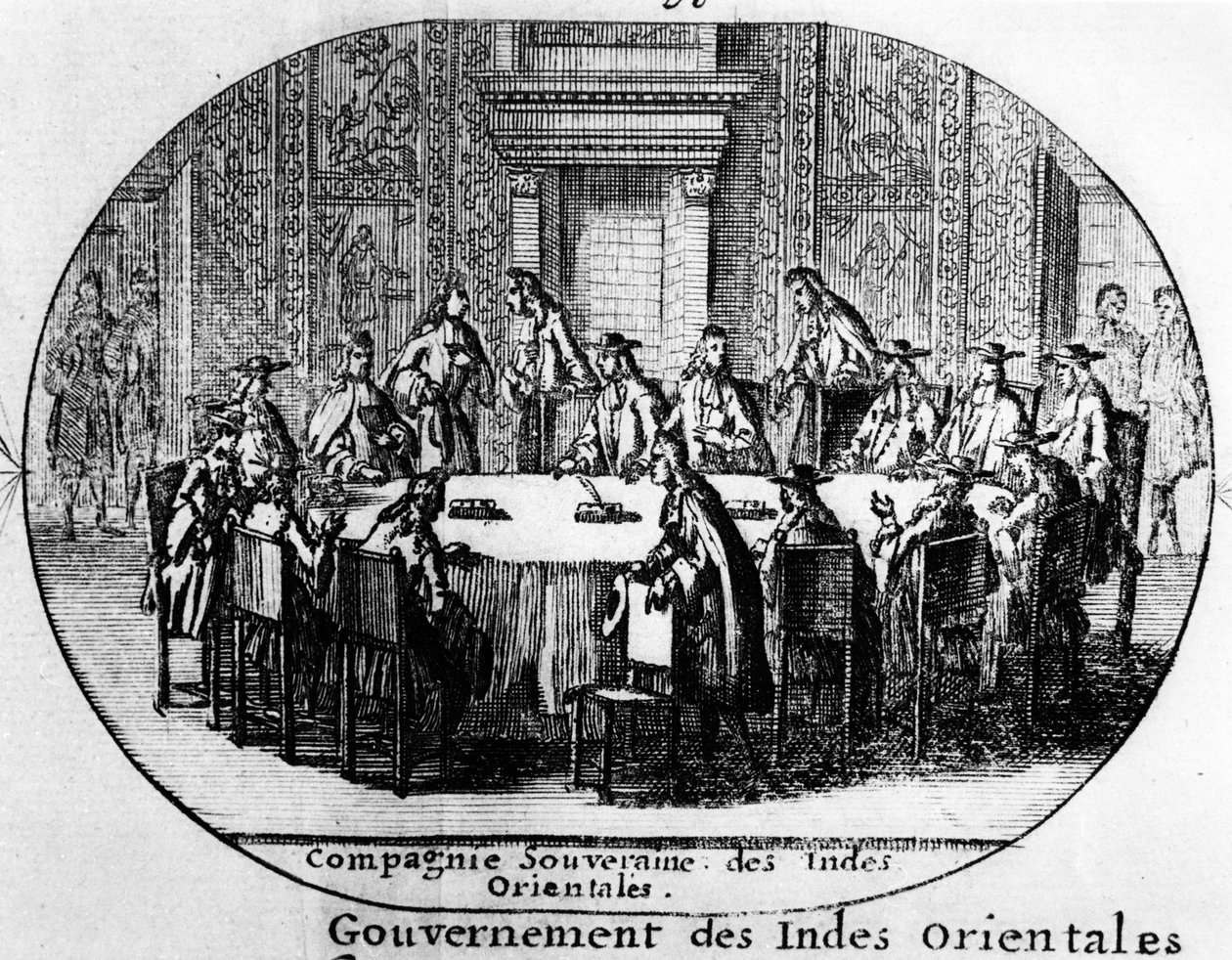 Governors of the Sovereign Company of the Dutch East India Company, early 18th century by Netherlandish School