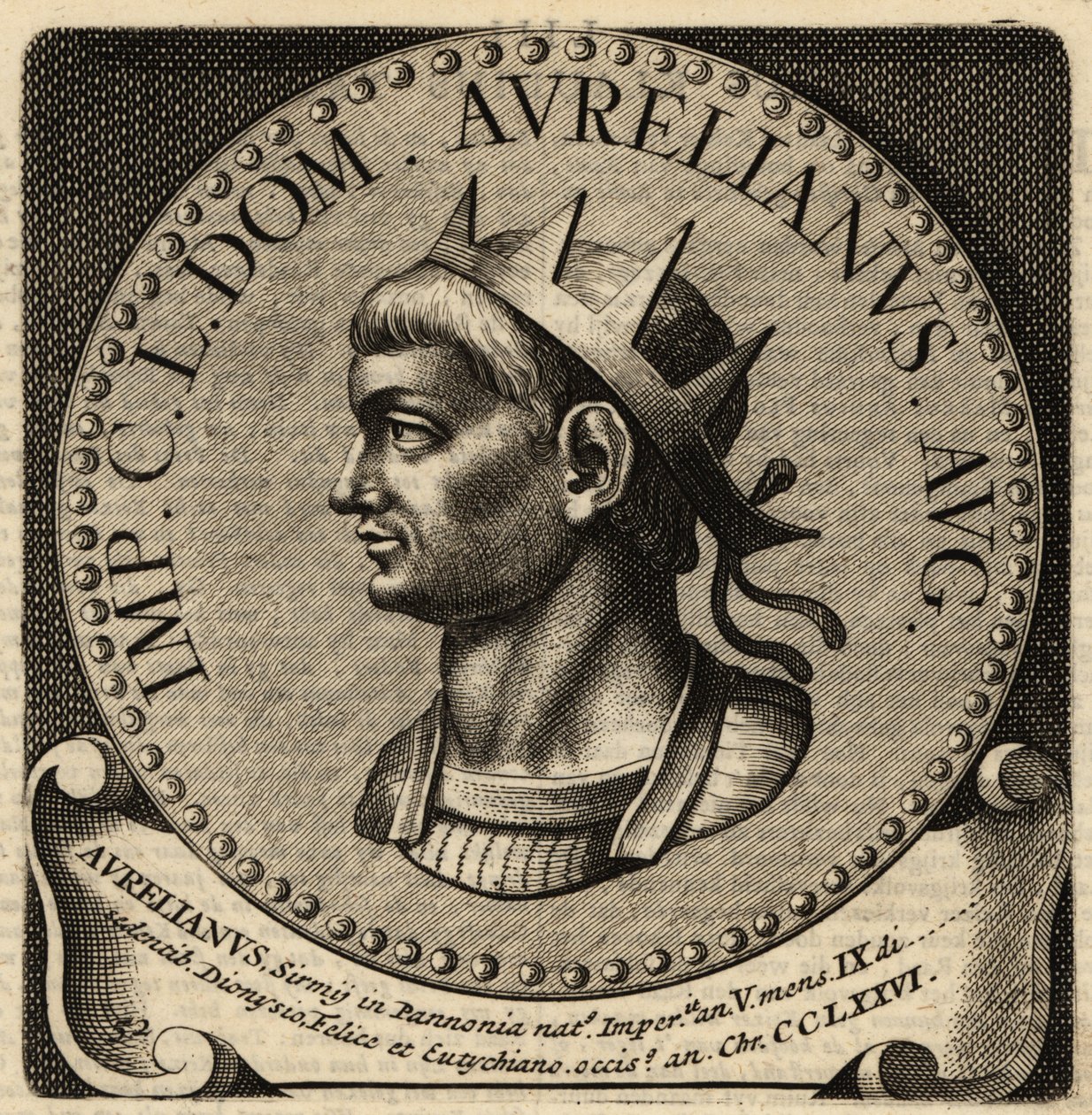 Portrait of Roman Emperor Aurelian by Netherlandish School