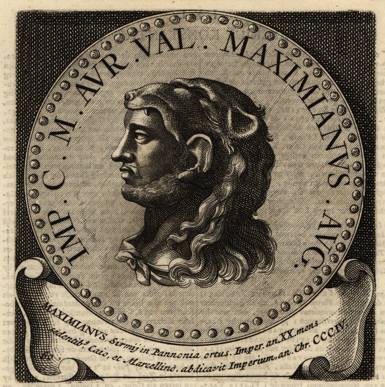 Portrait of Roman Emperor Maximian by Netherlandish School