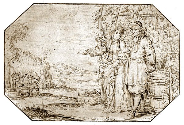 The Four Seasons: Autumn - Harvest by Netherlandish School