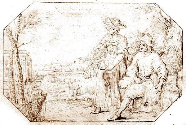 The Four Seasons: Summer - Reaping, c.1675 by Netherlandish School