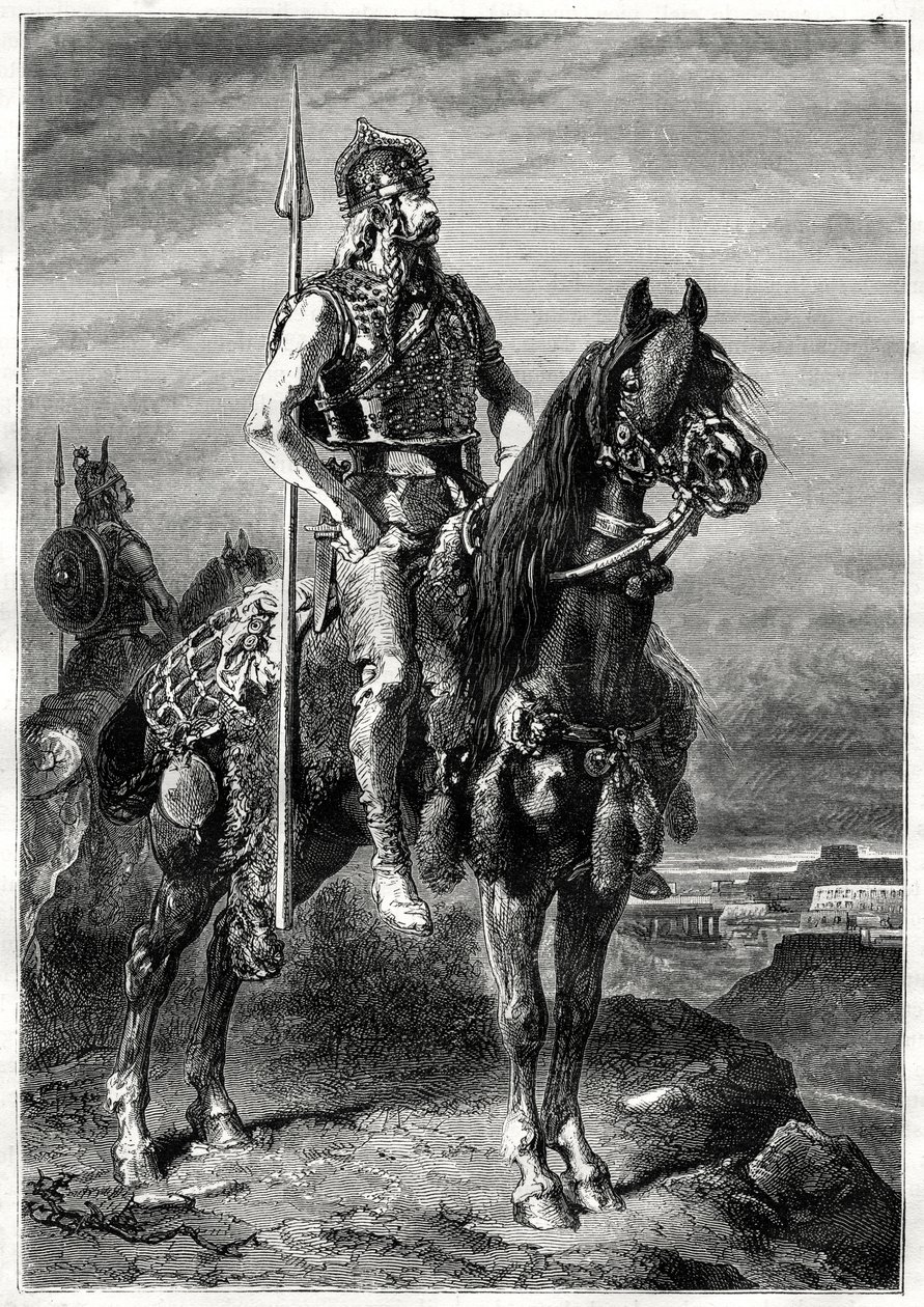 Gallic Horseman by Neuville
