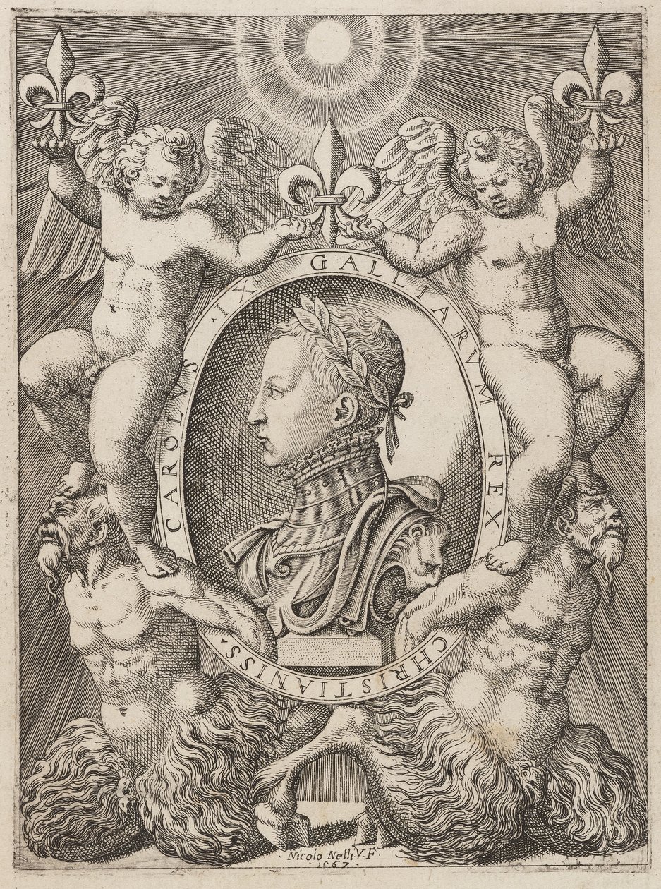 Charles IX of France by Niccolò Nelli