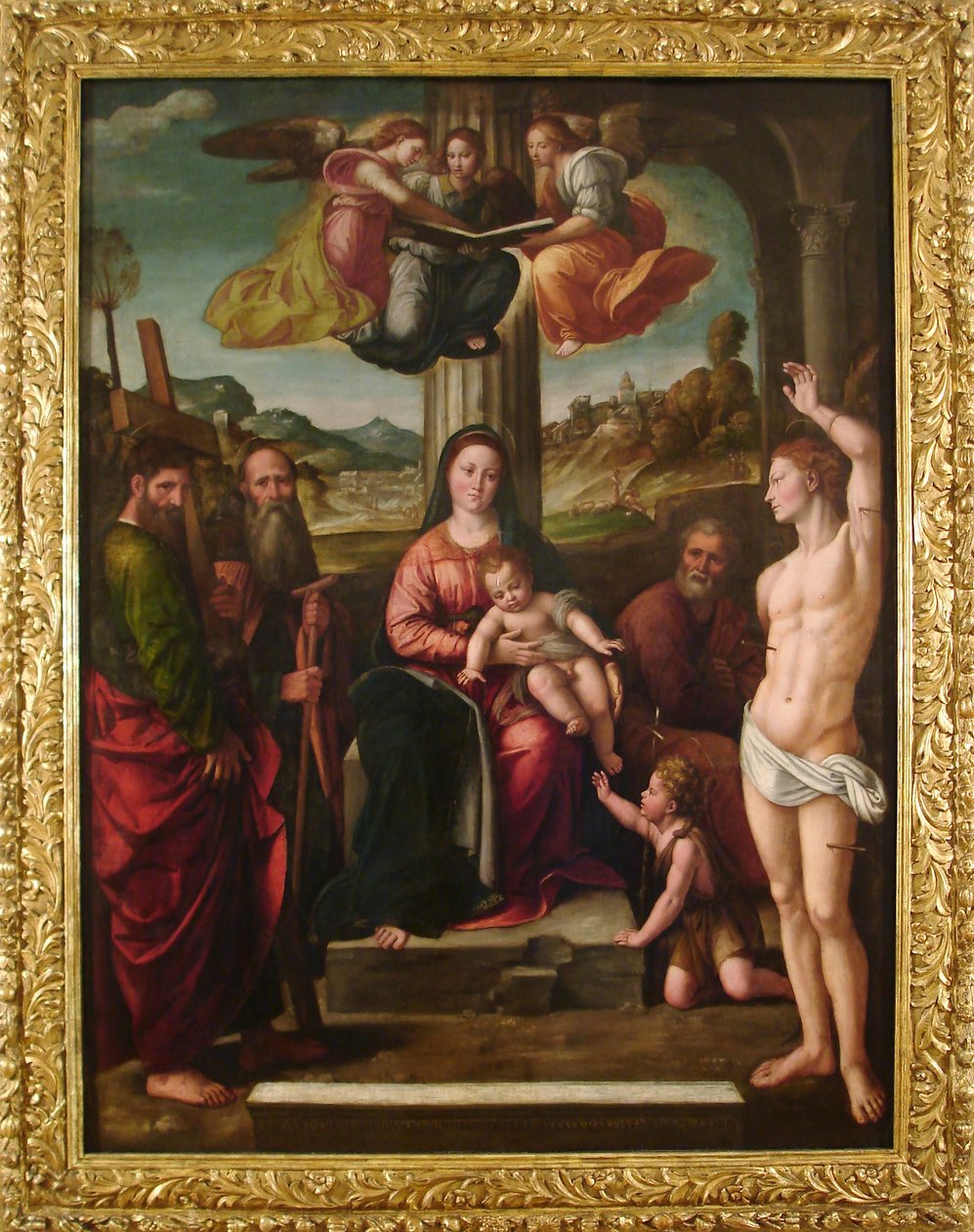 Holy Conversation by Niccolò Pisano