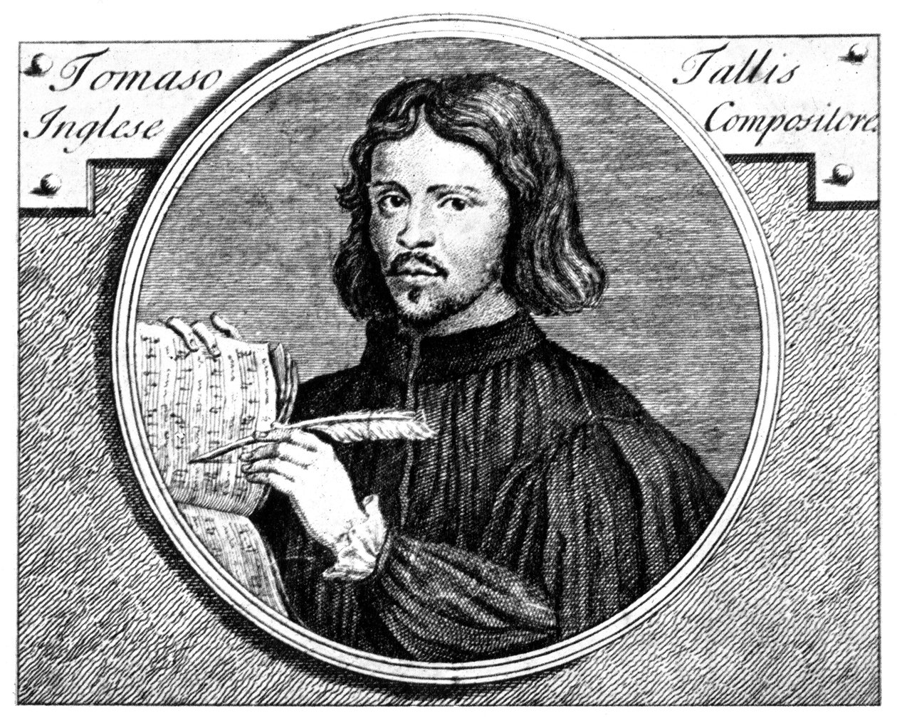 Thomas Tallis, c1505-1585, English organist and composer, 1700 by Niccolo Francesco Haym