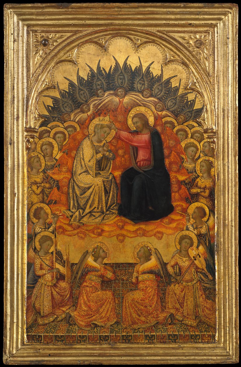 The Coronation of the Virgin by Niccolo di Buonaccorso