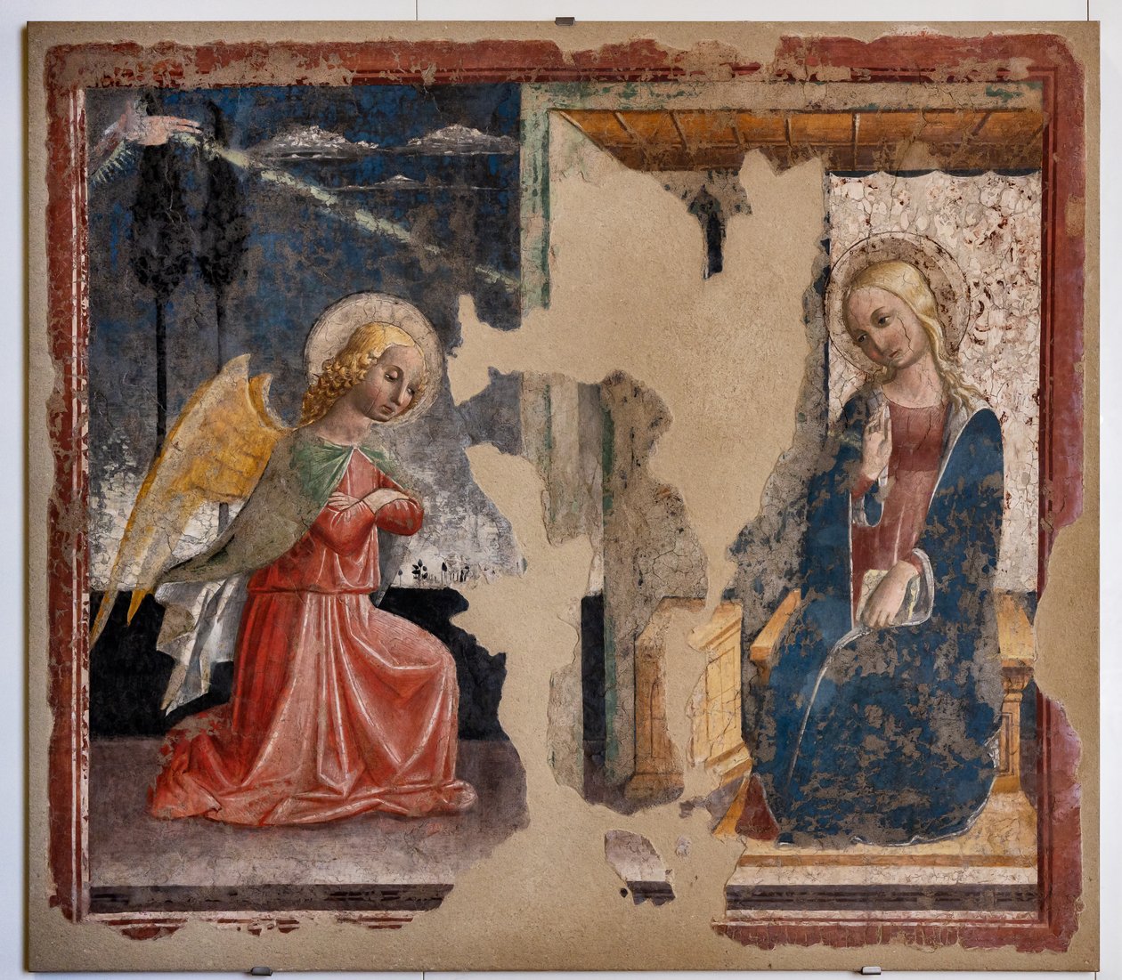 Annunciation, XV Century by Niccolo di Liberatore