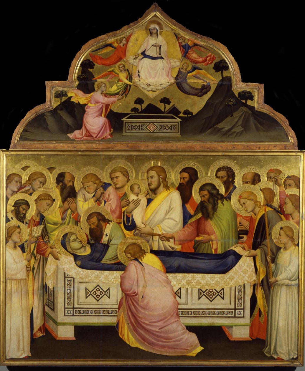 The Death of the Virgin by Niccolo di Pietro Gerini