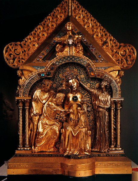 Adoration of the Magi, gabled end of Our Lady