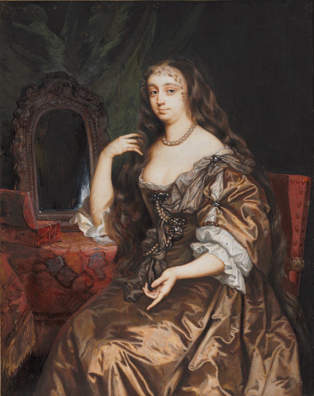 Portrait of Anne Hyde, Duchess of York, c. 1662 by Nicholas Dixon