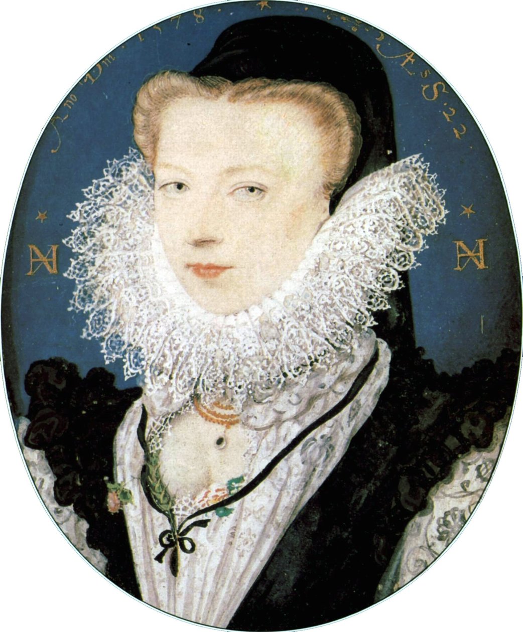 Alice Brandon, Mrs. Hilliard by Nicholas Hilliard
