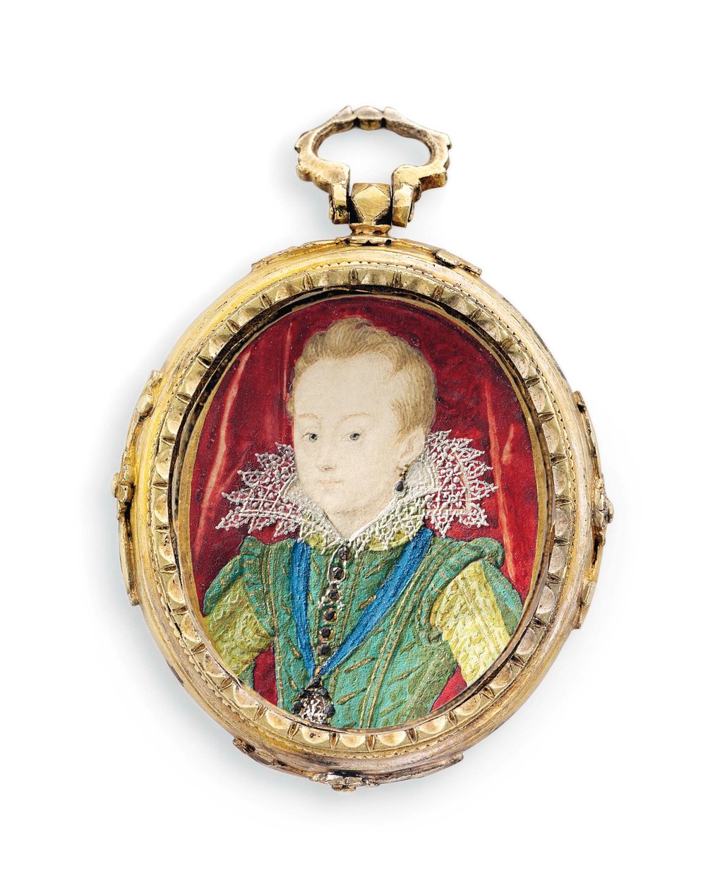 King Charles I when Duke of York, as a Boy by Nicholas Hilliard