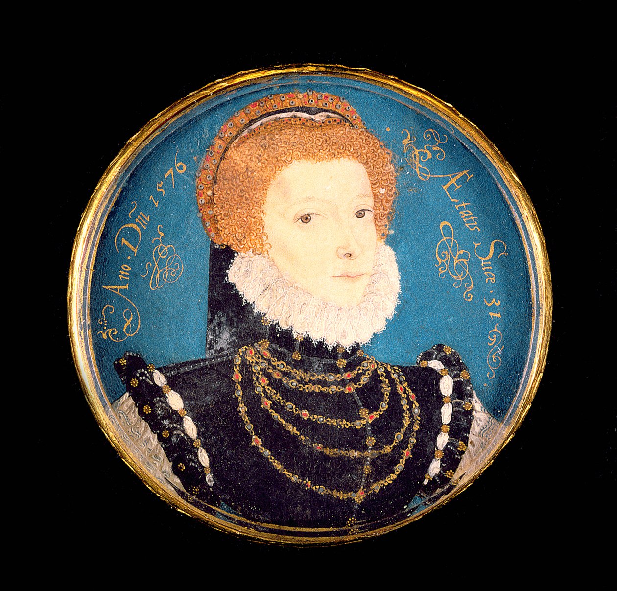 Portrait of a Woman, 1576 by Nicholas Hilliard