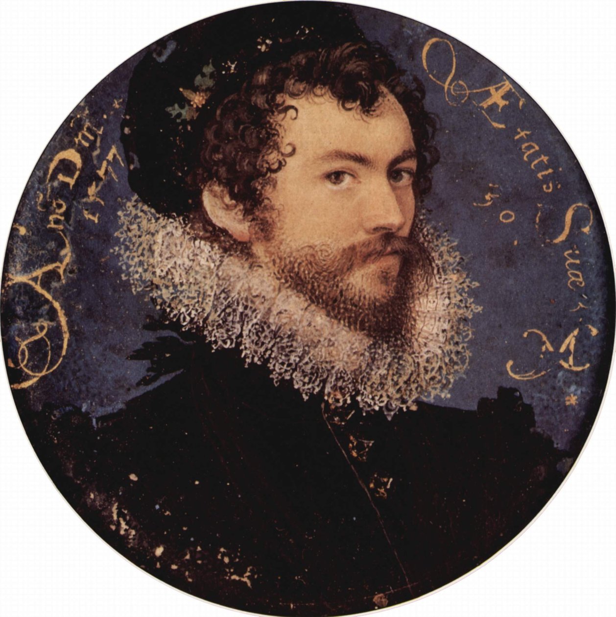 Self-Portrait, Aged 30 by Nicholas Hilliard