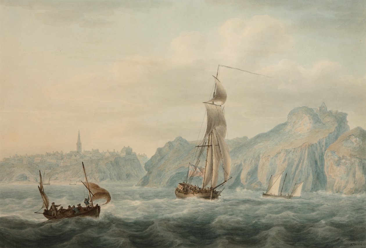 Port of Tenby by Nicholas Pocock