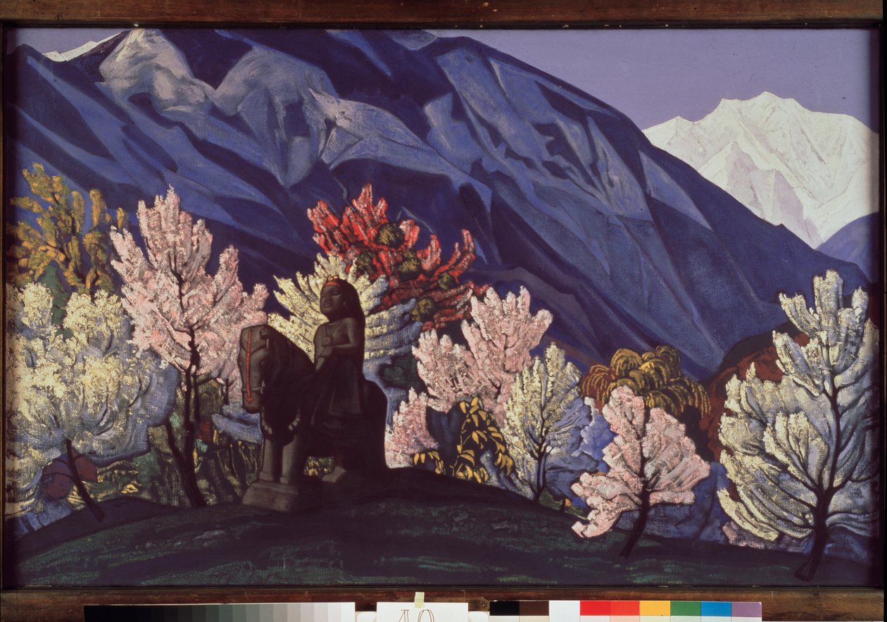 Guga Chohan, Valley of Kulu (India) by Nicholas Roerich