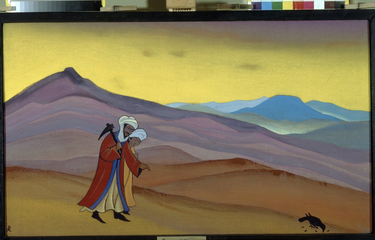 Khosrow and Shirin by Nicholas Roerich