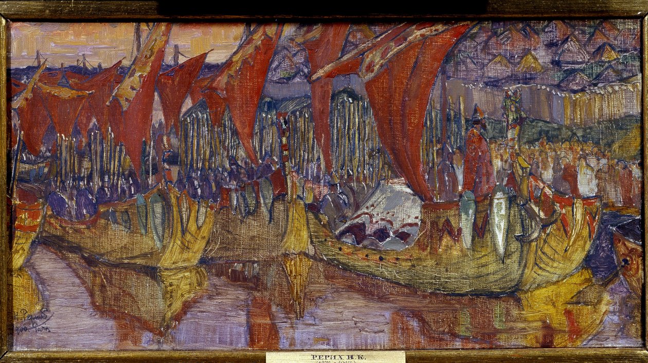 The Campaign of Chersonessos by Vladimir the Great by Nicholas Roerich