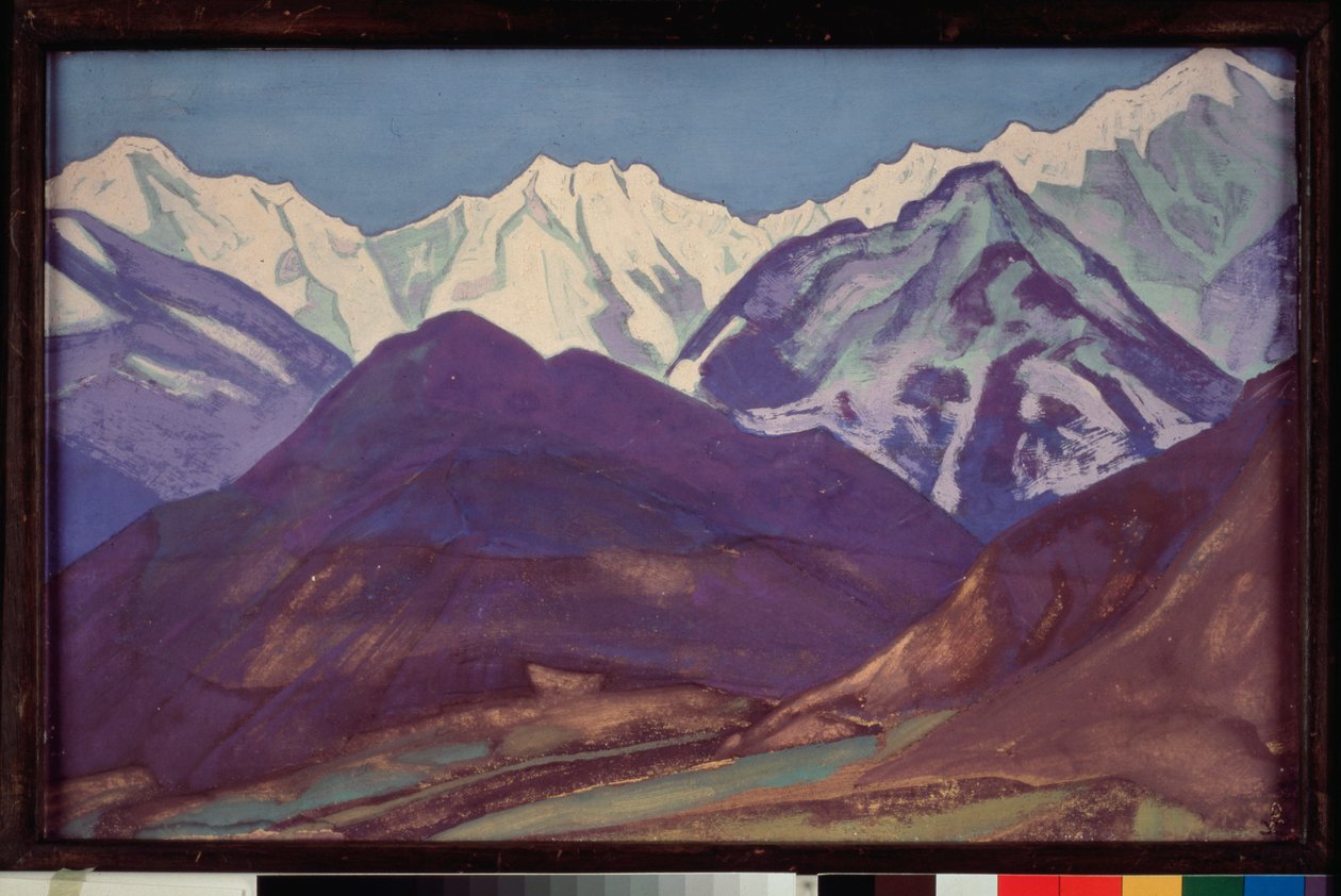 The Kuluta (Valley of Kulu, Himalayas) by Nicholas Roerich