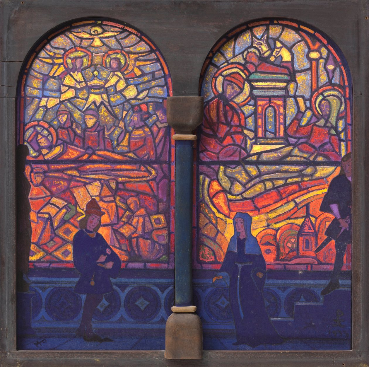 Mystery of the Rose, 1933 by Nicholas Roerich