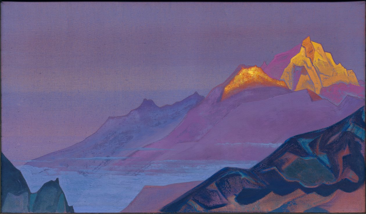 Path to Shambhala, 1933 by Nicholas Roerich