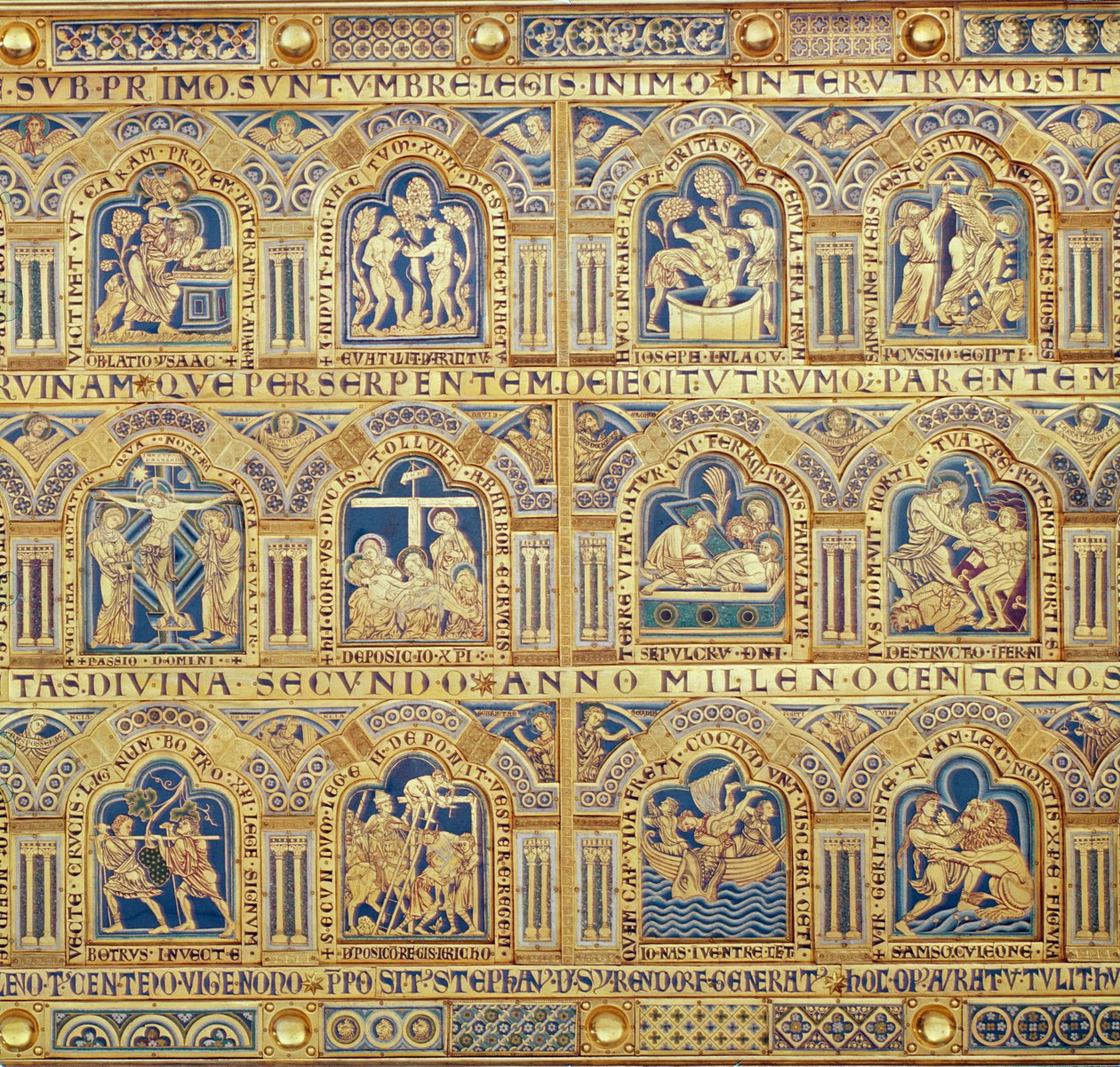 The Verdun Altar (detail) by Nicholas of Verdun