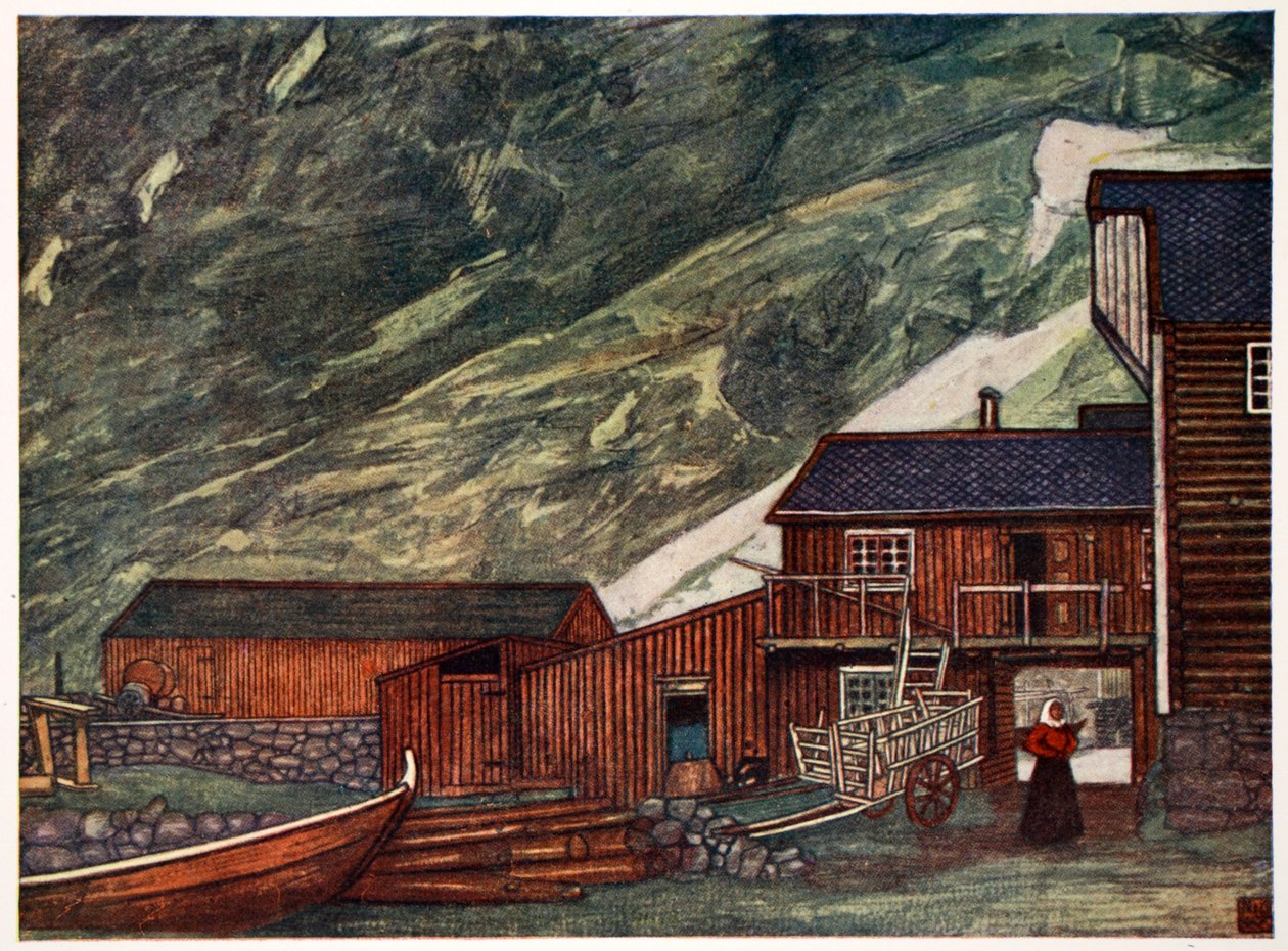 On the Fjord, Sundalsoren by Nico Jungman
