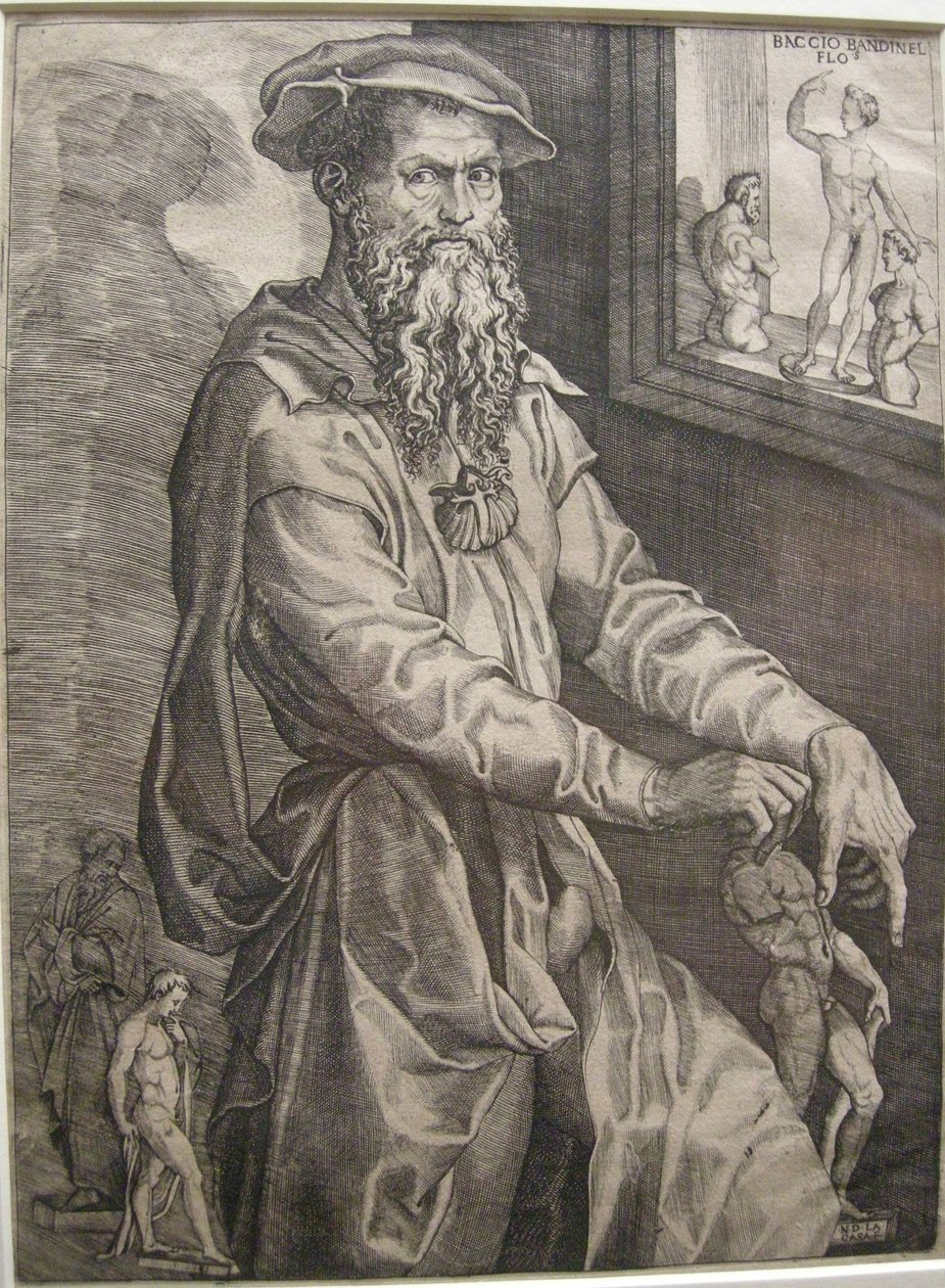 Portrait of Baccio Bandinelli by Nicolo della Casa