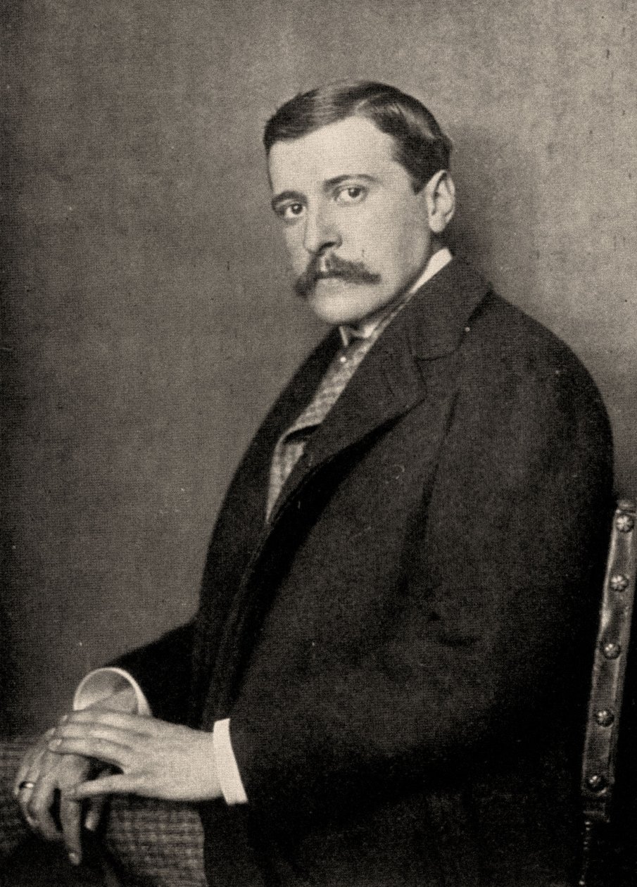 Portrait of Hugo von Hofmannsthal by Nicola Perscheid