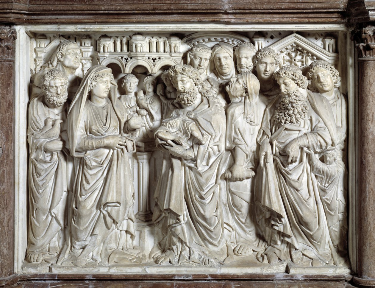 Presentation of Jesus to the Temple by Nicola Pisano