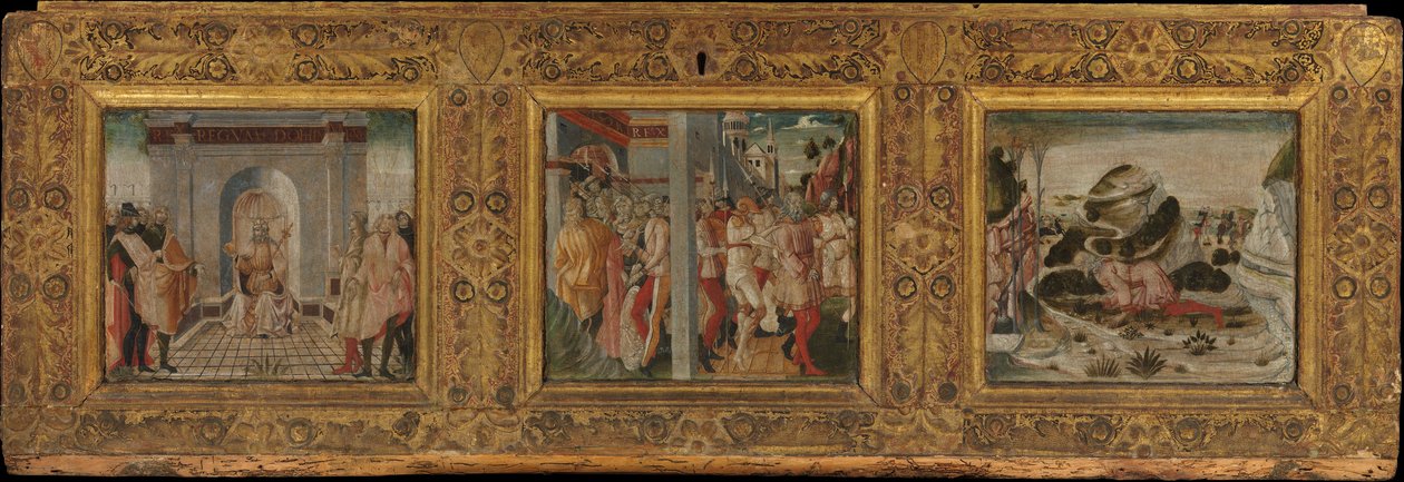 Scenes from the Life of King Nebuchadnezzar by Nicola di Maestro Antonio d