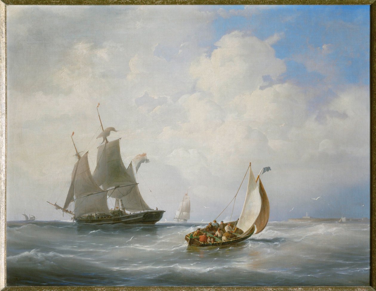 Seascape by Nicolaas Riegen