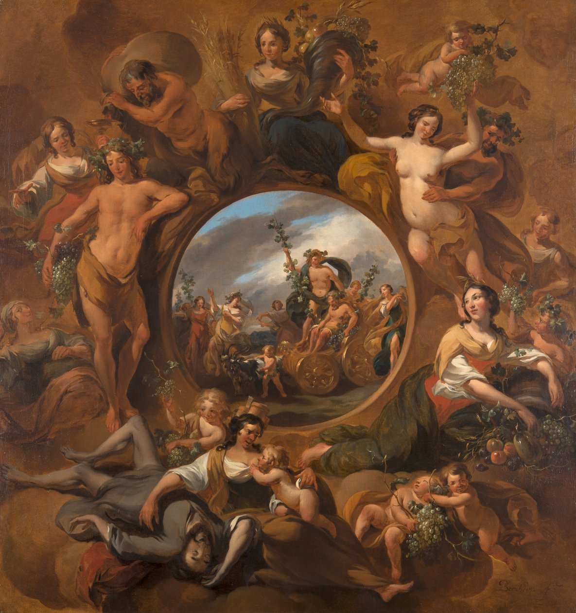 The Four Seasons, Allegory of Autumn by Nicolaes Berchem