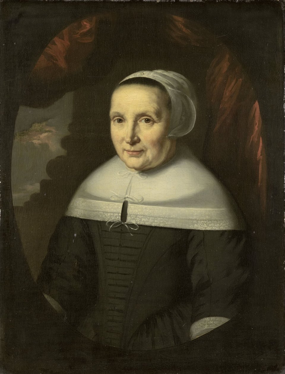 Portrait of Aeltje Denijs by Nicolaes Maes (copy after)