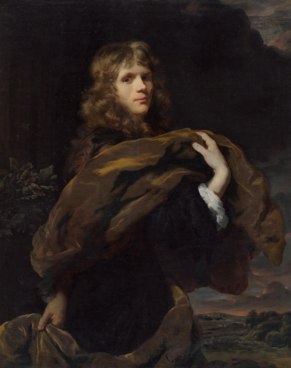 Portrait of a Young Gentleman by Nicolaes Maes