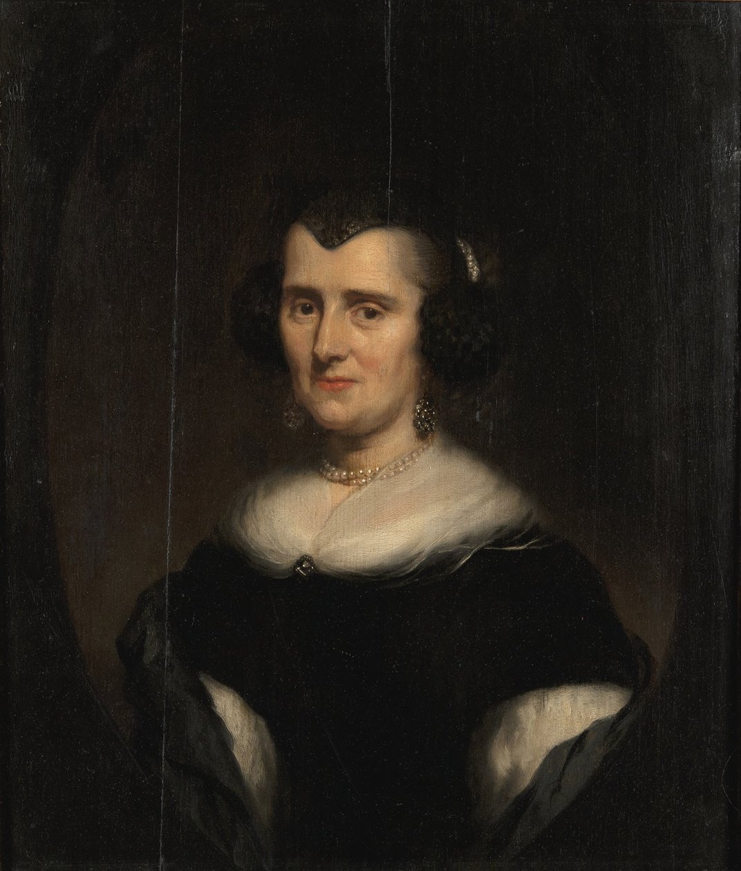 Bust-Length Portrait of a Middle-Aged Woman by Nicolaes Maes