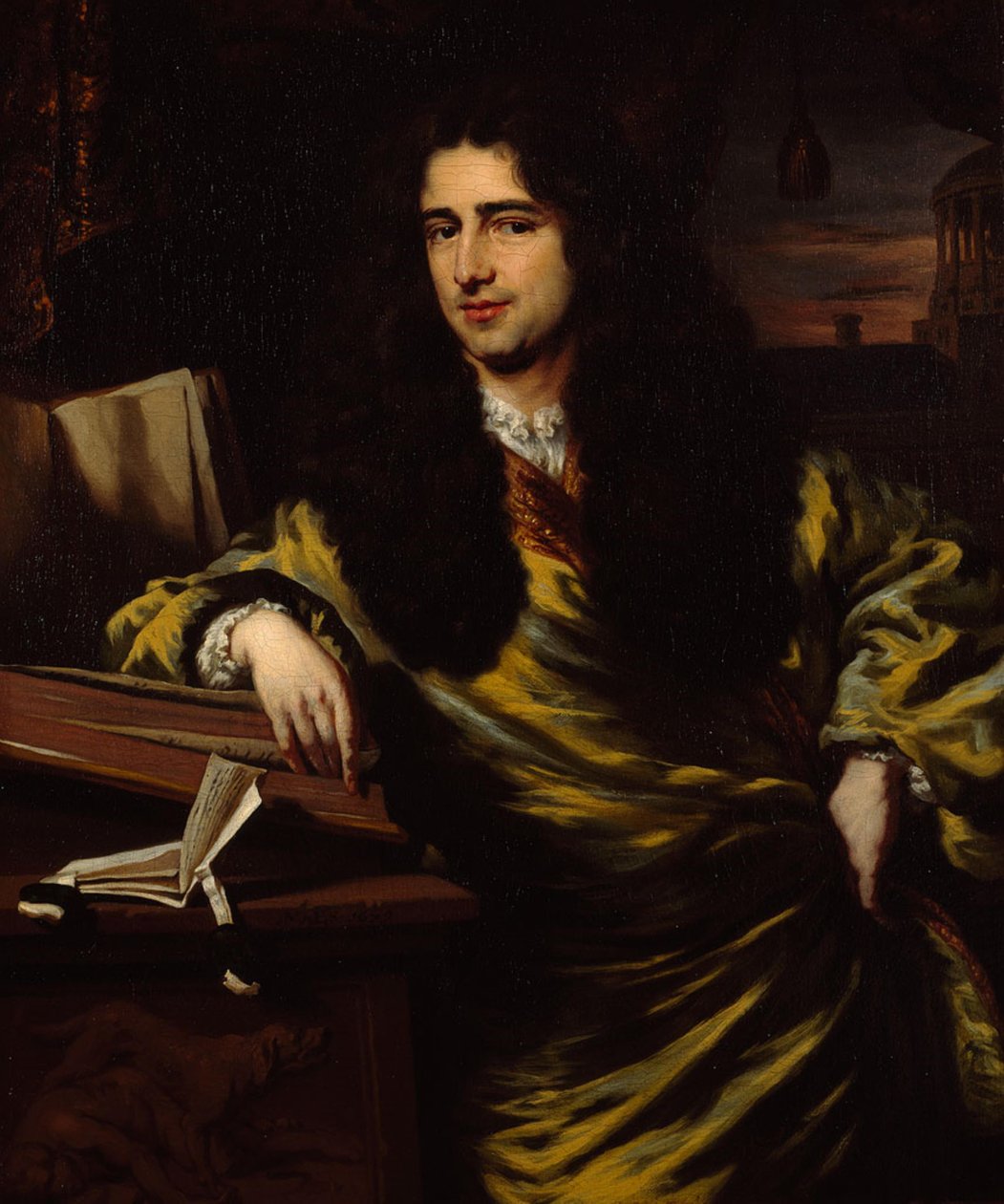 Cornelis Munter (1652-1708) by Nicolaes Maes