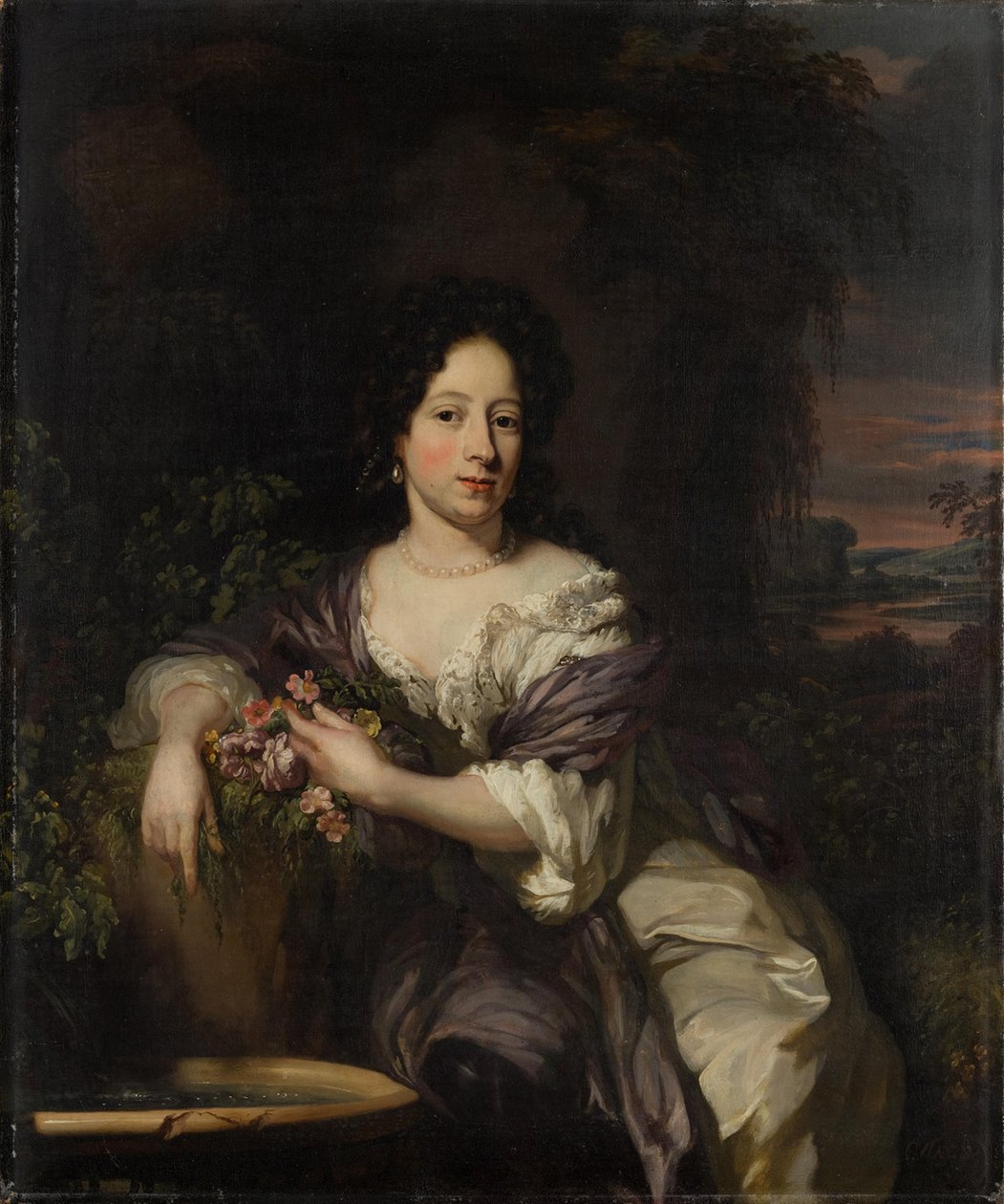 Madelena de la Court (1662-1712) by Nicolaes Maes