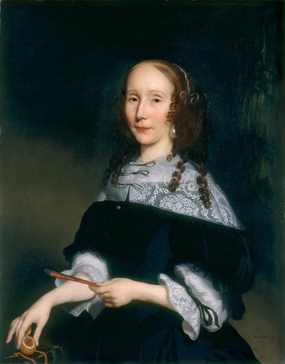 Portrait of a Lady by Nicolaes Maes