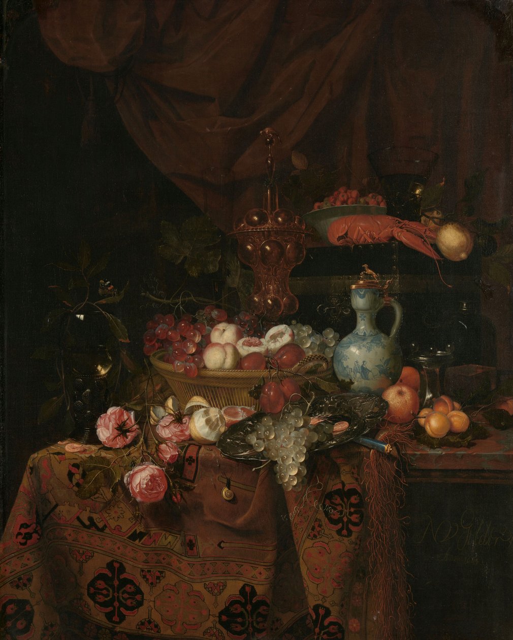 Still Life by Nicolaes Van Gelder