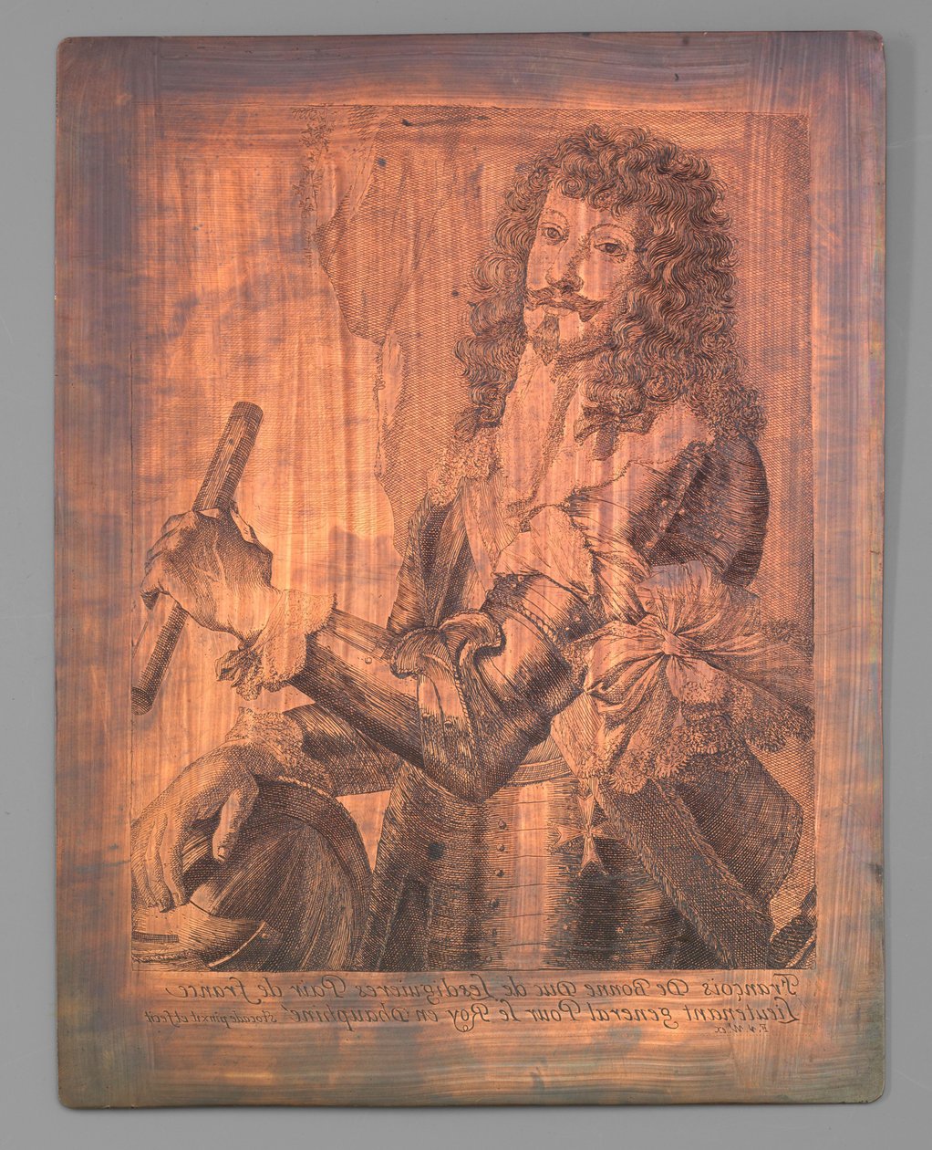 Portrait of the Duc de Lesdignières François de Bonne by Nicolaes Van Helt Stockade
