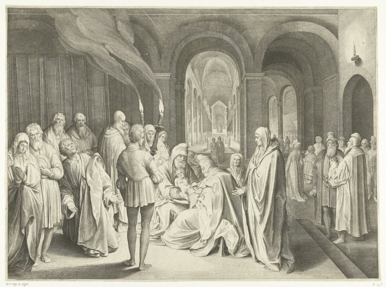 Circumcision of Christ by Nicolaes de Bruyn
