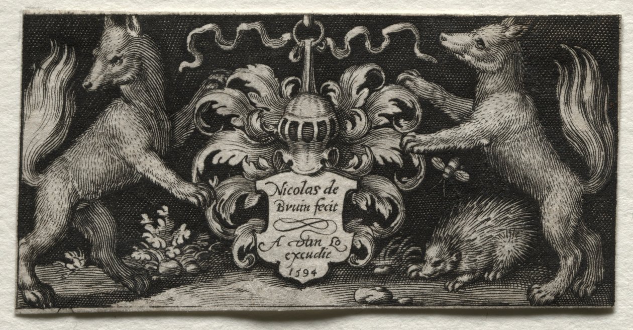 Coat of Arms by Nicolaes de Bruyn