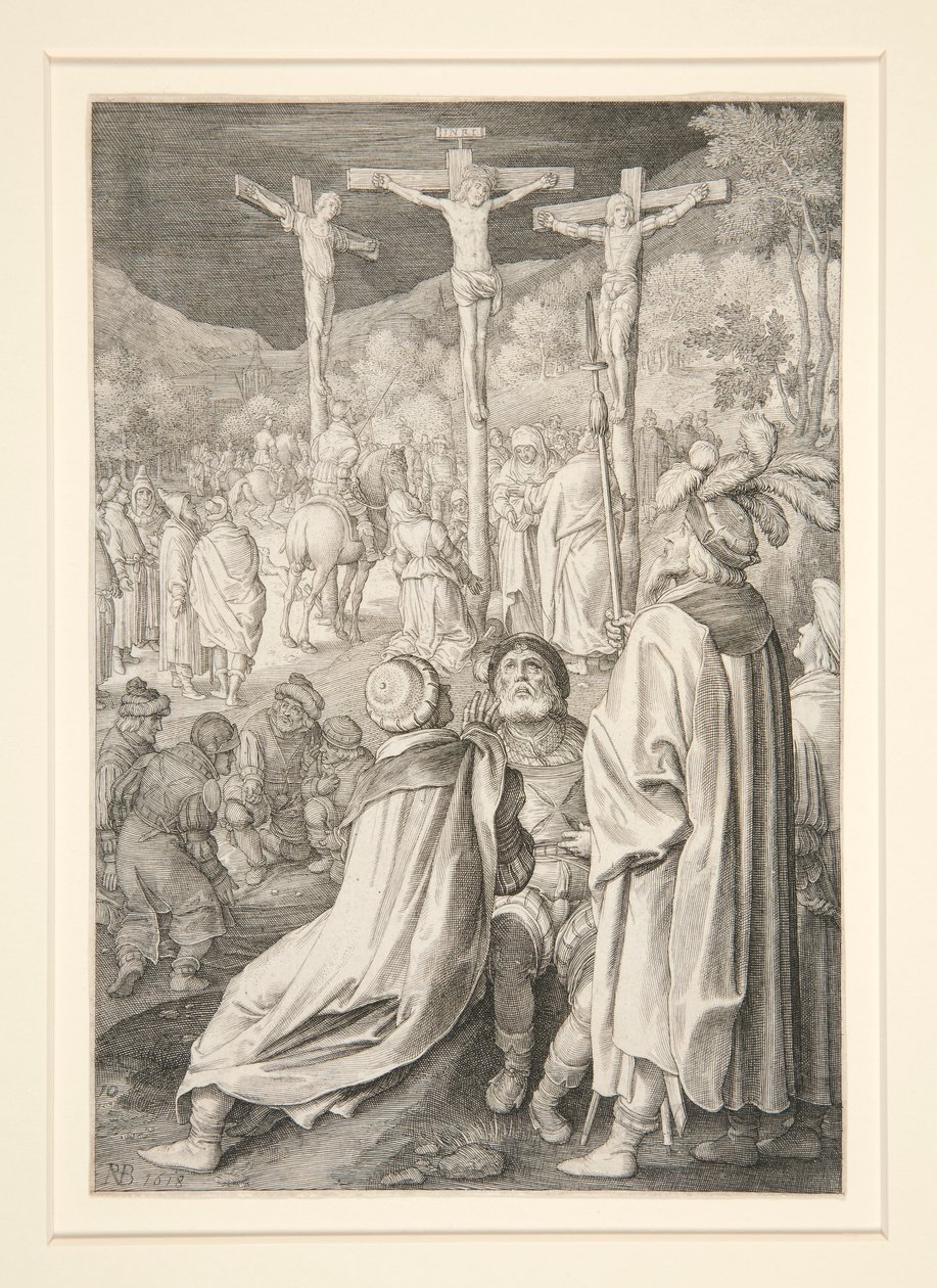 The Crucifixion (Passion Series) by Nicolaes de Bruyn