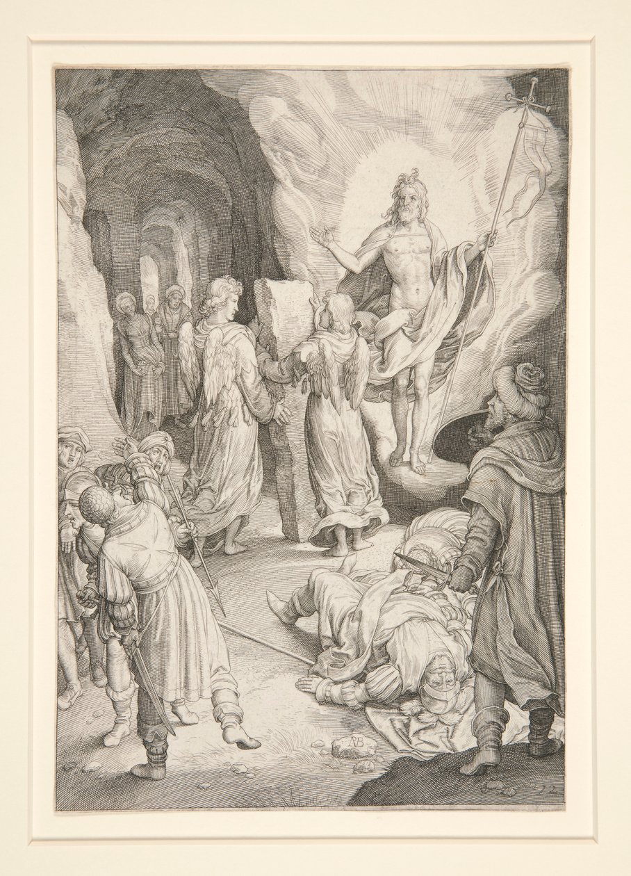 The Resurrection (Passion Series) by Nicolaes de Bruyn
